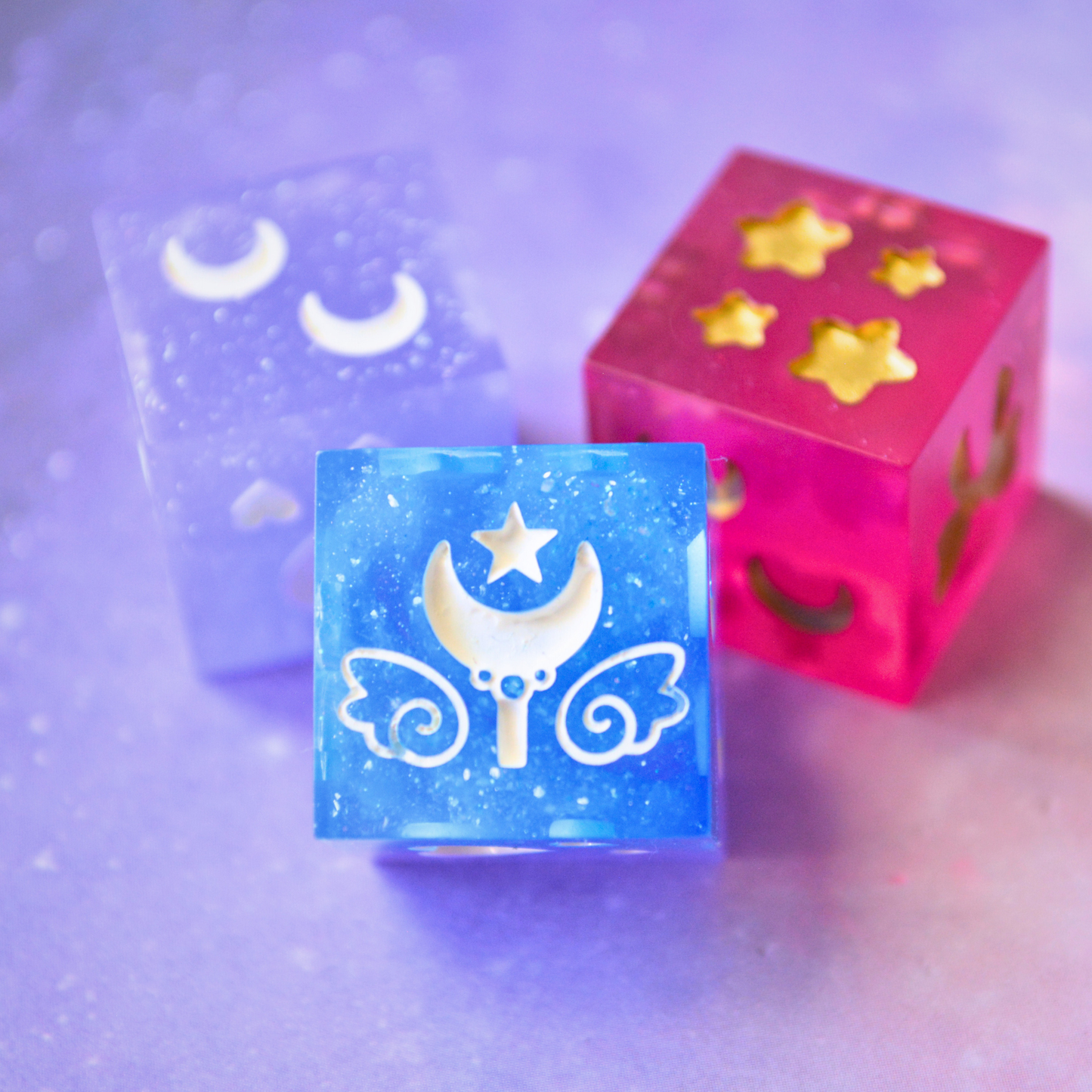 Kawaii d6s (6 Designs)