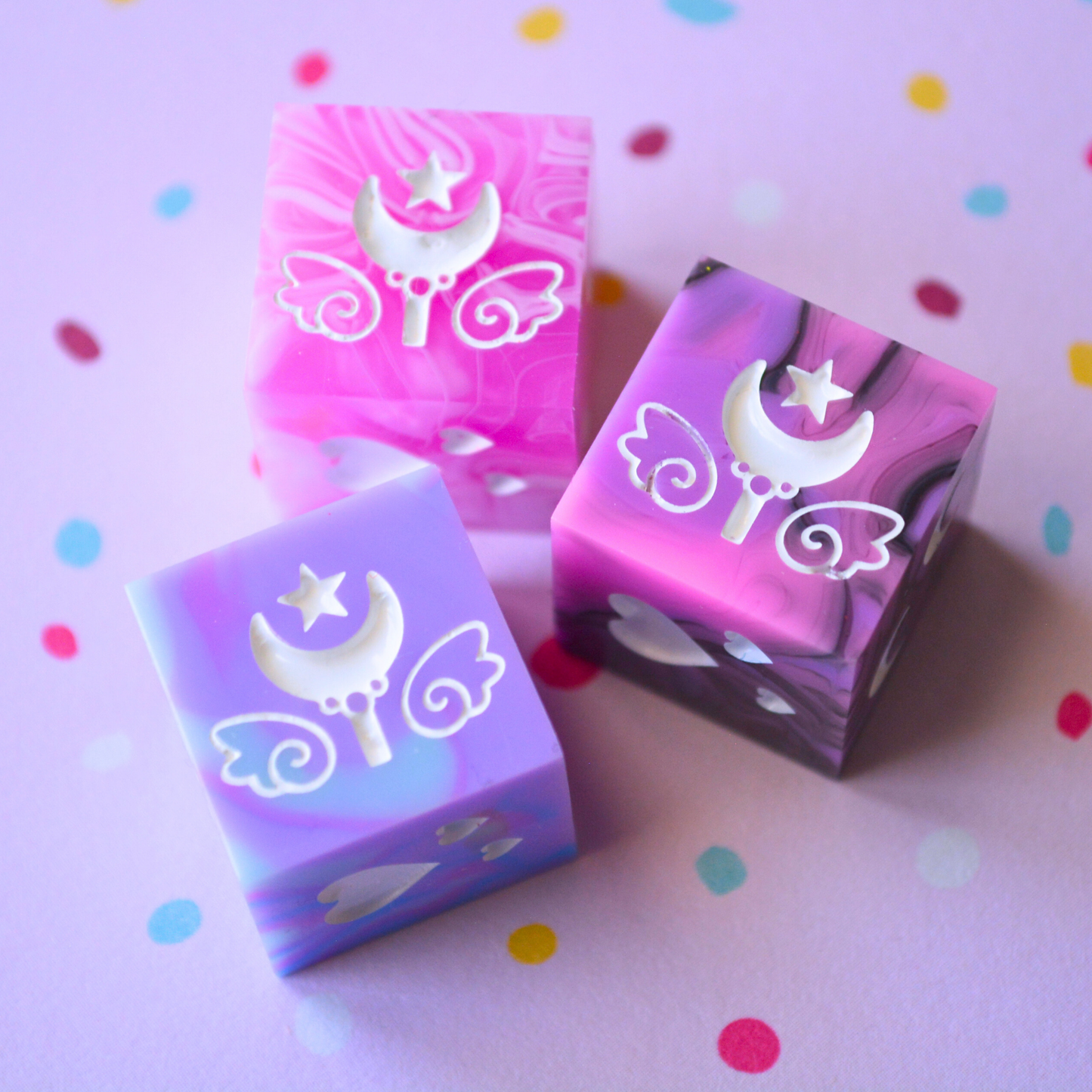 Kawaii d6s (6 Designs)