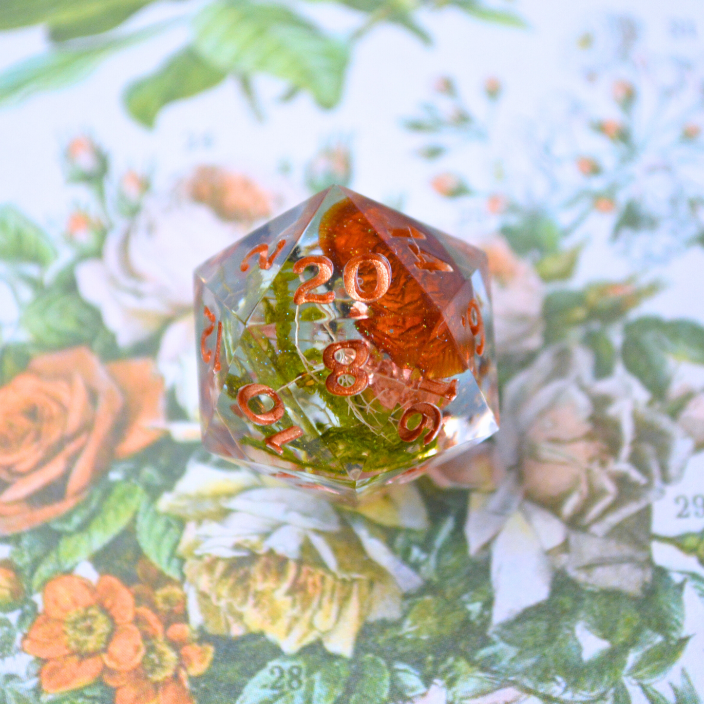 Floral d20s (3 Designs)