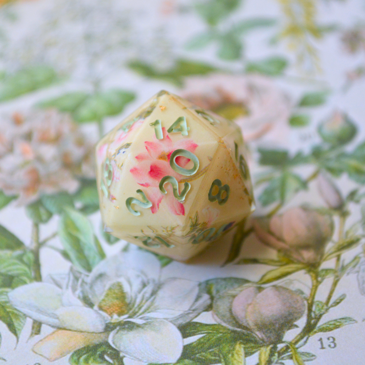 Floral d20s (3 Designs)
