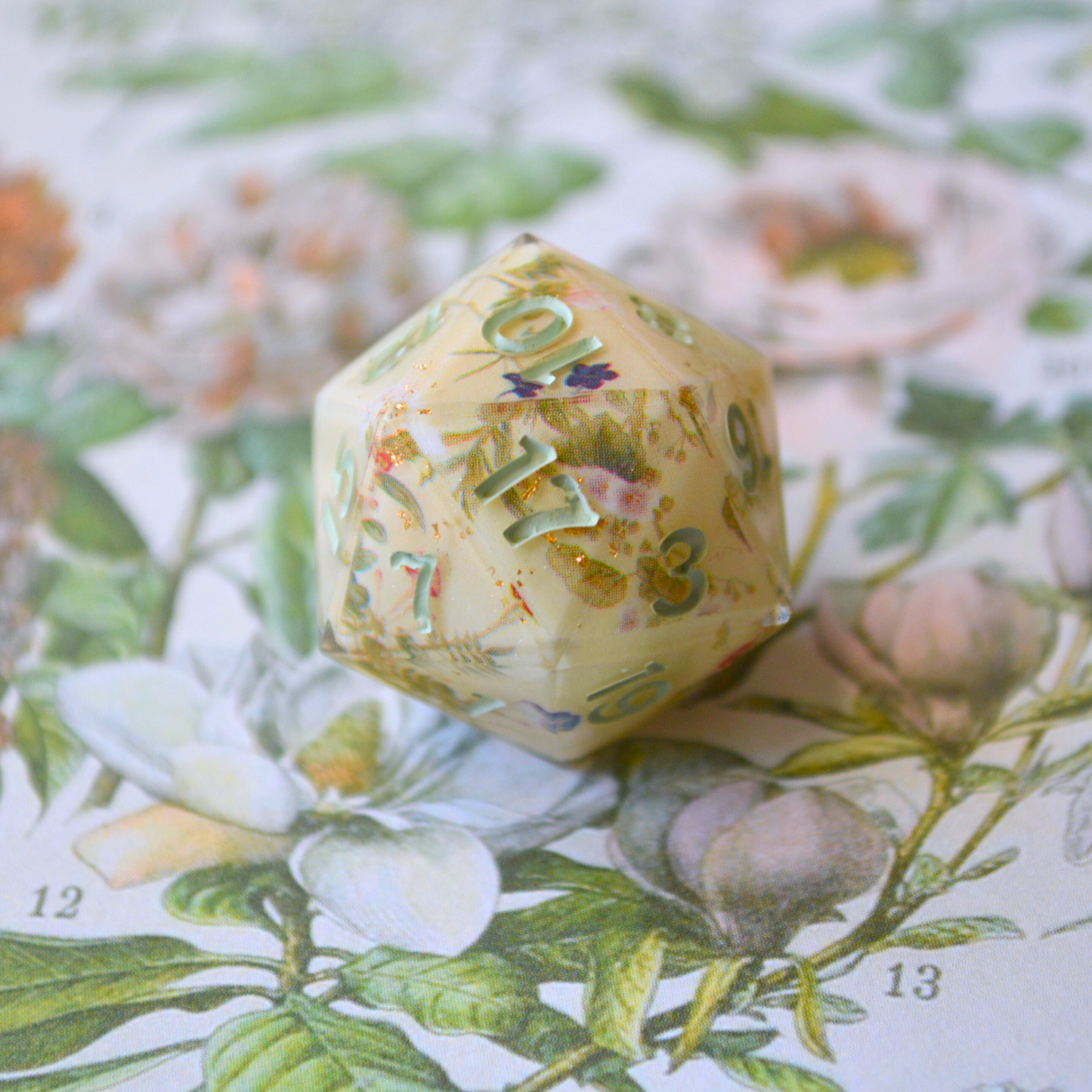 Floral d20s (3 Designs)