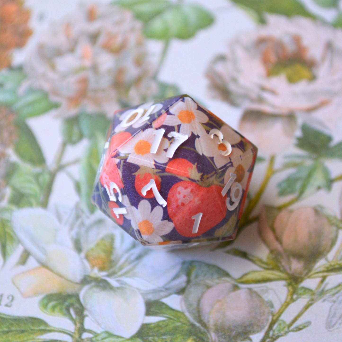 Floral d20s (3 Designs)