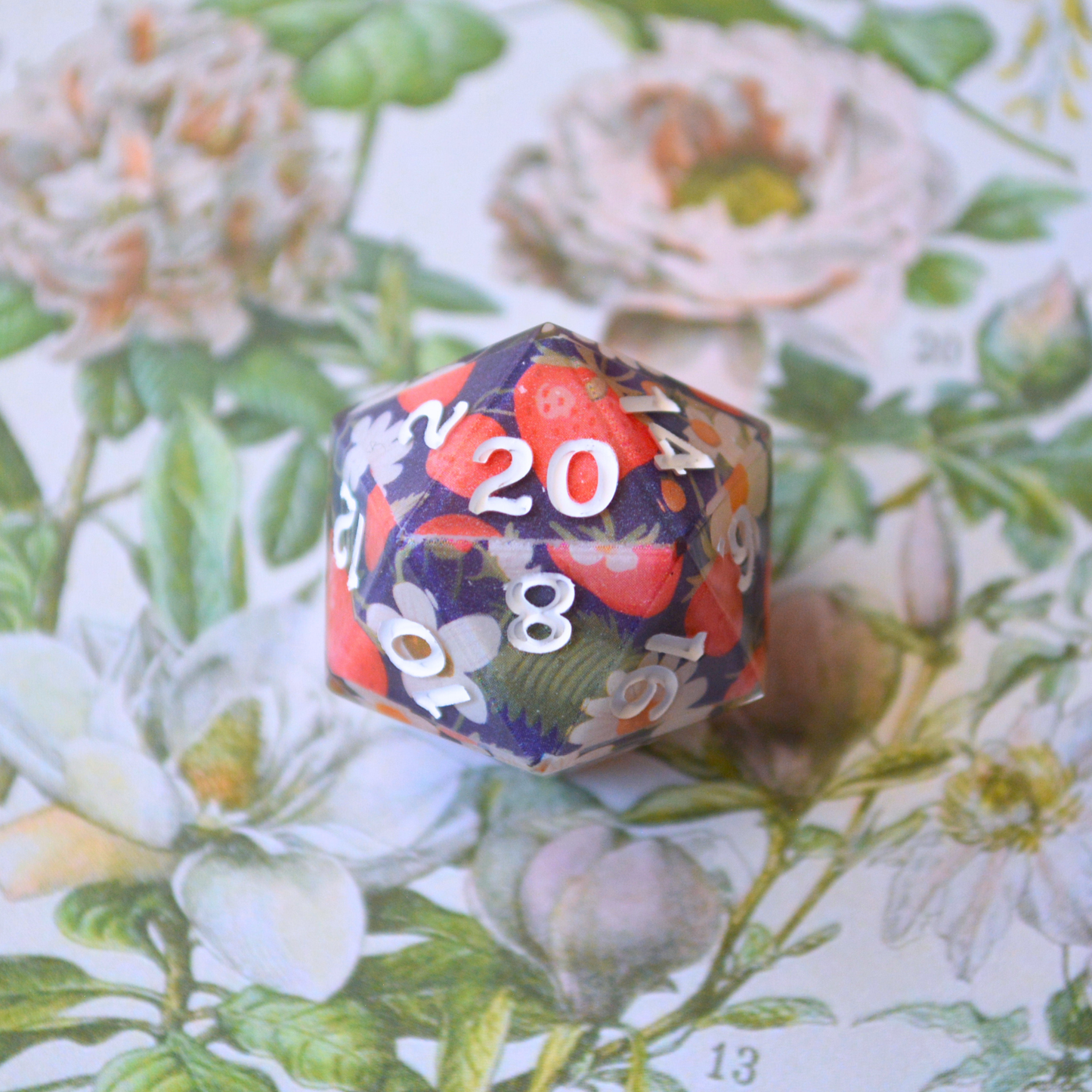 Floral d20s (3 Designs)