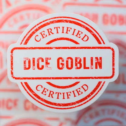 Certified Player Stamp Stickers