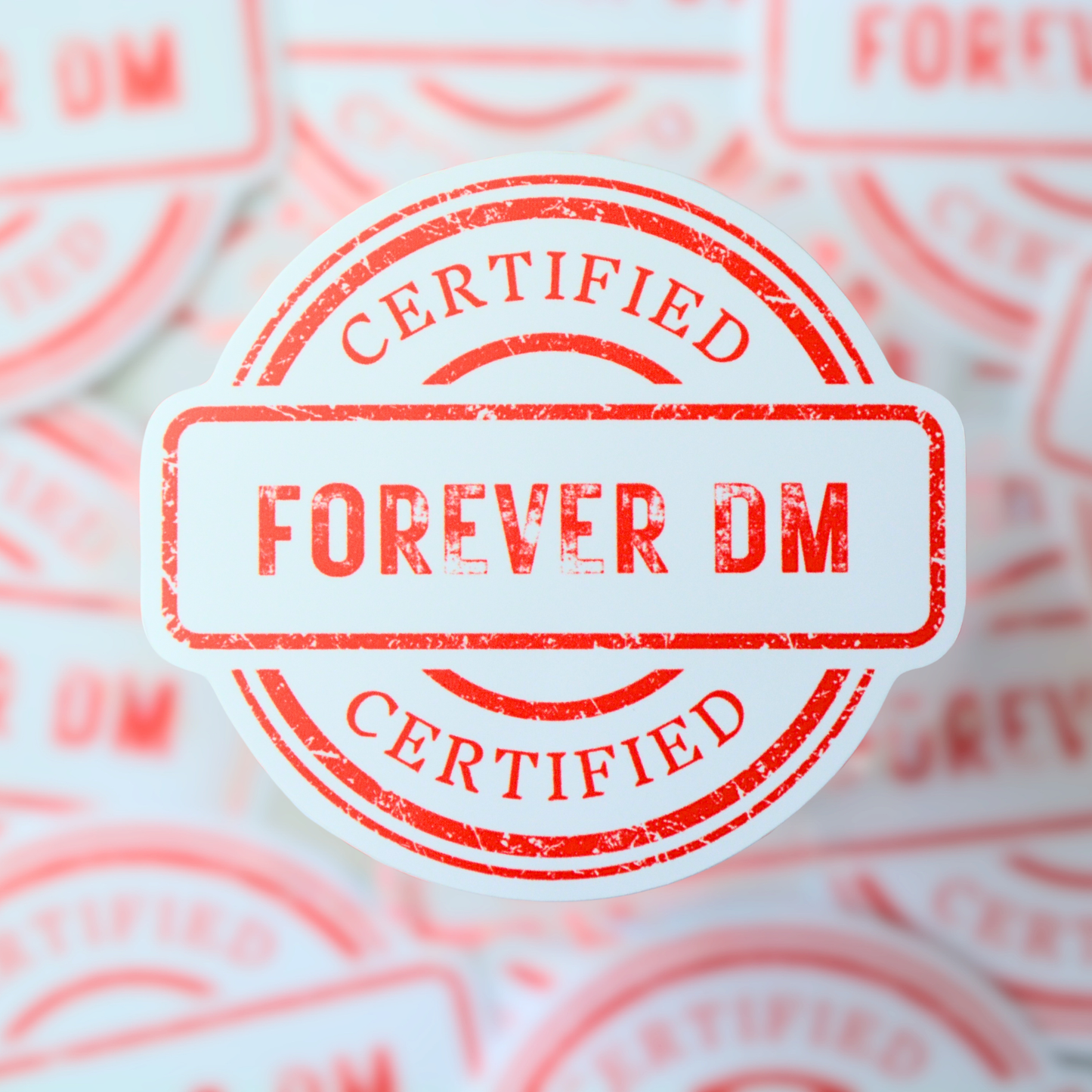 Certified Player Stamp Stickers