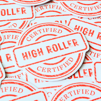 Certified Player Stamp Stickers