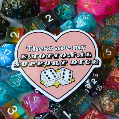 Emotional Support Dice