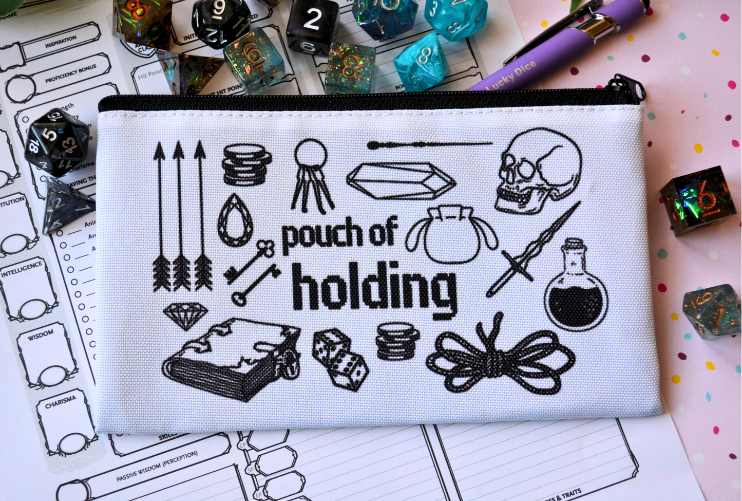 Zipper Pouches (8 Designs)