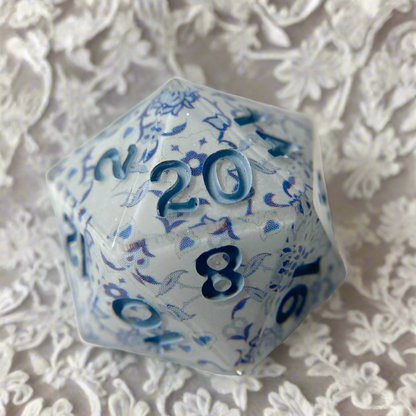 Delft Blue (d20+d6)