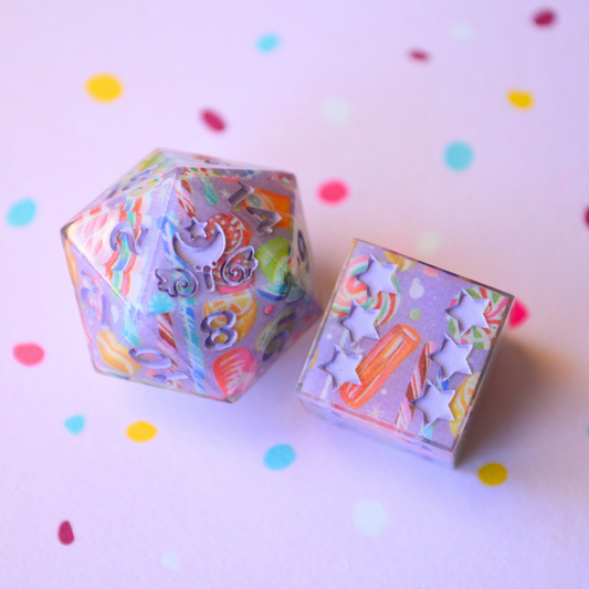 Sweet Tooth d20/d6 Pair