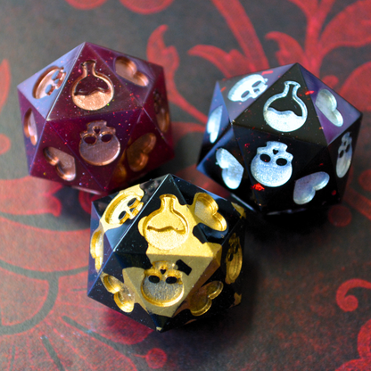 Death Save d20s (3 Designs)