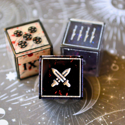 Tarot d6s (3 Designs)