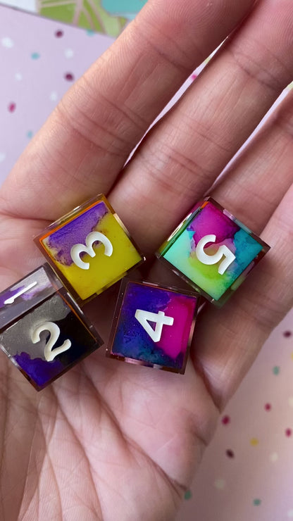 Watercolor Pride d6 Set