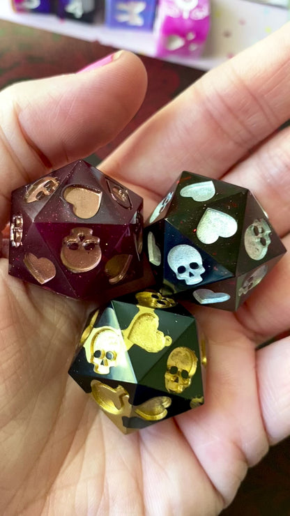 Death Save d20s (3 Designs)